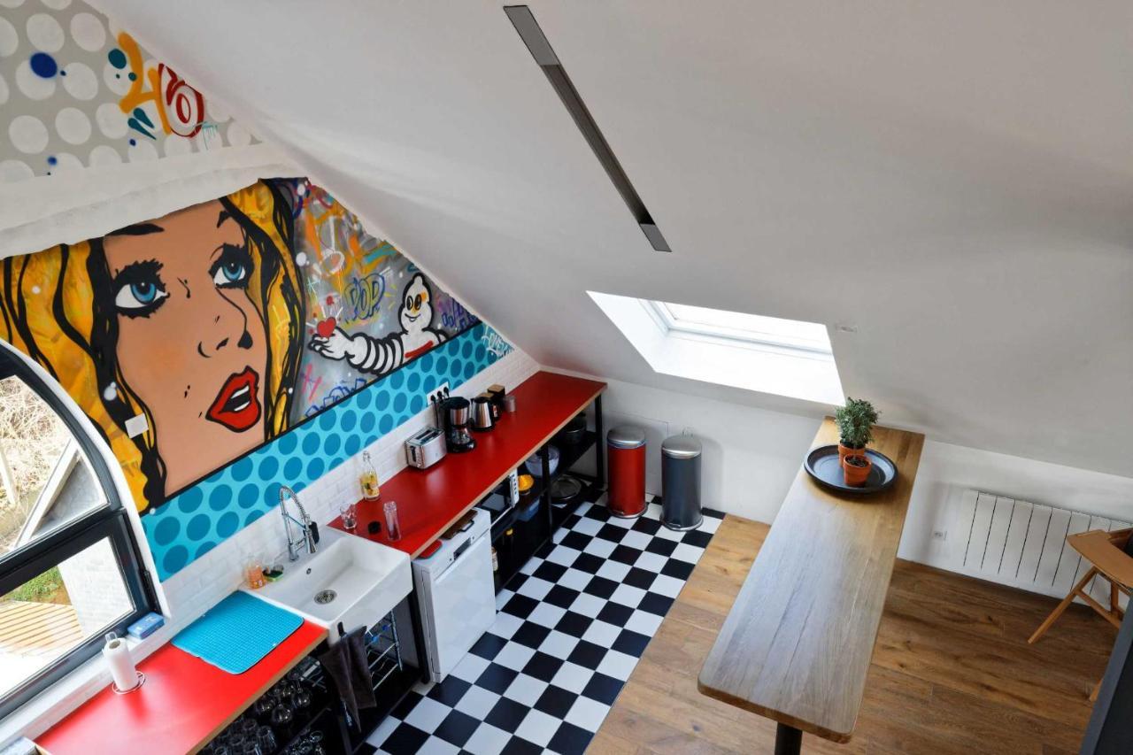 Appartement Loft Honfleur Exterior foto